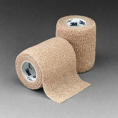 3M 3" X 5 Yards Tan Coban Self-Adherent Wrap (24 Per Box)