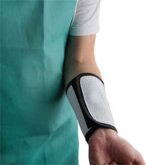 BRW Safety White Cane Mesh Sleeve With Velcro Closures