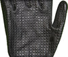 15 Gauge Black Polyester Glove with Breathable Dotted Nitrile Coating