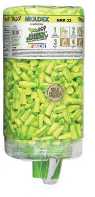 Moldex PlugStation Earplug Dispenser With 500 Pair Single Use Goin' Green Foam Earplugs