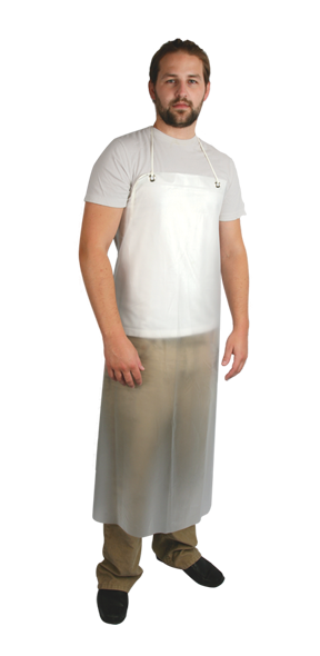 P-Series Apron - 12 Mil PVC Clear Apron