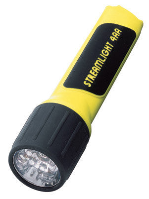 Streamlight Yellow ProPolymer 4AA LED Flashlight (4 AA Batteries Included) (Blister Packaged)