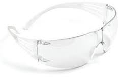 3MSecureFit Self-Adjusting Safety Glasses With 3M Pressure Diffusion Clear Frame And Clear Polycarbonate Anti-Fog Lens