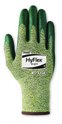 ansell handschuhe hyflex Ansell Size 10 HyFlex Medium Duty Cut Resistant Green Foam Nitrile Pal