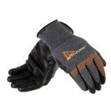Ansell Size 8 ActivArmr Light Duty Multi-Purpose Black Nitrile And Foam Palm And Fingertip Coated Work Gloves With Gray Nylon Liner And Slip Wrist