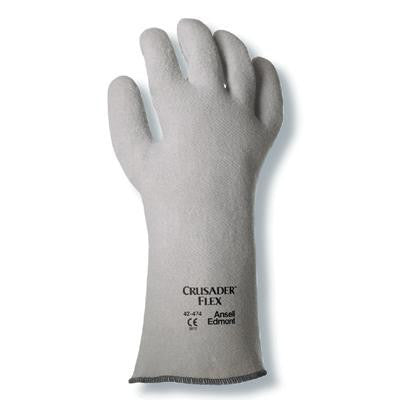 Ansell Crusader Flex -10" Gauntlet Cuff - Heat Resistant Glove - Size 10
