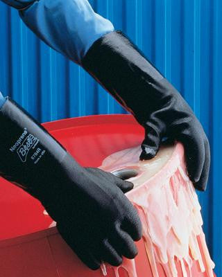 SHOWA Best Glove Large Multi-Dipped Smooth Finish Neoprene Glove
