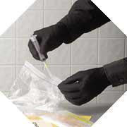 SHOWA Best Glove Medium Black 9.5" N-DEX NightHawk 4 mil Nitrile Powder-Free Disposable Gloves With Textured Finger Tip Finish And Rolled Cuffs (50 Each Per Box)