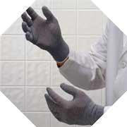SHOWA Best Glove T-Flex Medium Cut Resistant Gray 15-Gauge Dyneema-Spectra Seamless Knit Wirefree Glove