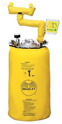 Bradley 10 Gallon Portable Pressurized  Eye Wash Unit With Heater Jacket