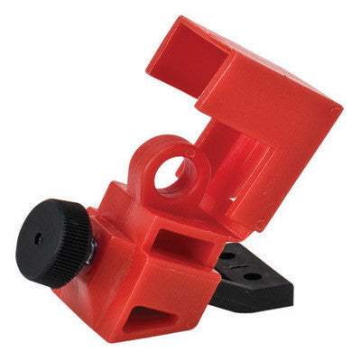 Brady Red Polypropylene And Impact Modified Nylon 120/277 Volt Clamp-On Breaker Lockout