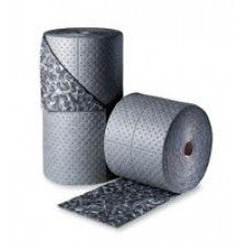 Brady SPC 15" X 150" BattleMat 3-Ply Gray Camouflage Double-Perforated Universal Sorbent Roll