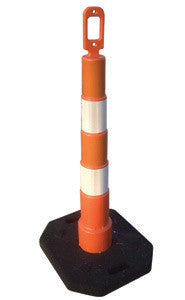 Cortina Safety Products Group Black Recycled Rubber Channelizer Cone Base