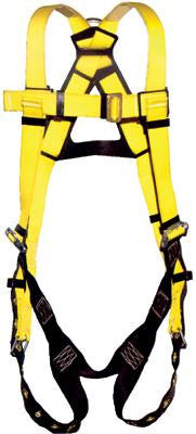DBI/SALA Universal Size Vest Style Full Body Harness With Tongue Buckle Straps