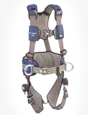DBI/SALA Small ExoFit NEX Construction Style Harness With Tech-Lite Back And Side D-Rings, Duo-Lok Quick Connect Buckles And Sewn-In Hip Pad And Body Belt