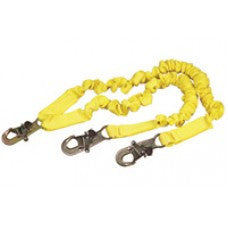 DBI/SALA 6' ShockWave2 100% Tie-Off  Shock Absorbing Lanyard With Self Locking Snap Hooks At Center And At Leg Ends