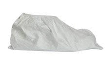 DuPont Large White 8.25" 5.7 mil Tyvek Disposable Shoe Cover With Elastic Top (200 Per Case)