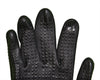 15 Gauge Black Polyester Glove with Breathable Dotted Nitrile Coating