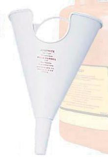 Justrite Polyethylene Funnel For Use With Type I Oval Safety Cans