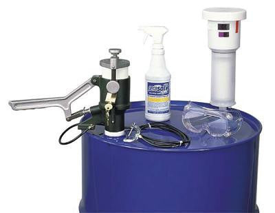 Justrite Aerosolve Super Aerosol Can Disposal System With Counter