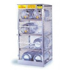 Justrite 49 1/2" X 60" X 32" 12 Cylinder Horizontal Storage Locker For Flammables