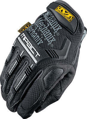(MCXMPT58009) M-Pact Impact Protection Gloves, Black/Grey, Medium (MCXMPT58009) M-Pact Impact Protection Gloves, Black/Grey, Medium