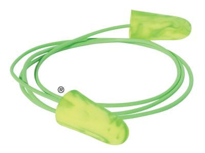 Moldex Single Use Goin' Green Foam Corded Earplugs (100 Pair Per Box)