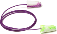 Moldex Single Use SparkPlugs Extra-Soft Foam Corded Earplugs (100 Pair Per Box)