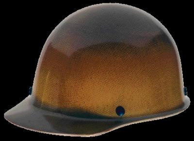 MSA Natural Tan Skullgard Class G Type I Phenolic Hard Cap With Staz-On Suspension