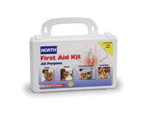 North 10 Person General Purpose Portable First Aid Kit