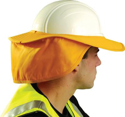 OccuNomix One Size Fits All Orange Cotton Hard Hat Shade