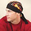 OccuNomix One Size Fits All Motorcycle Tuff Nougies Regular Tie Hat (Doo Rag)