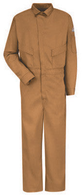 Bulwark Khaki 38 Regular Flame Resistant HRC2 Coveralls