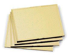 Radnor 4 1/2" X 5 1/4" Shade 8 Gold-Coated Polycarbonate Filter Plate