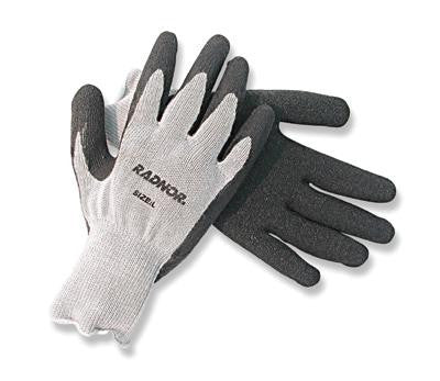 Leather Palm Work Gloves Canvas Back Large