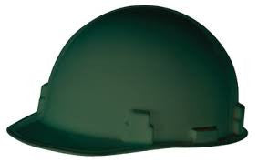 Radnor Green SmoothDome Class E Type I Polyethylene Slotted Hard Cap With Standard Suspension