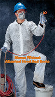 Radnor X-Large White Spunbond Polypropylene Disposable Coveralls With Front Zipper Closure And Attached Hood And Boots