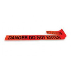 Radnor 3" X 1000' Red 2 Mil Barricade Tape "Danger Do Not Enter"