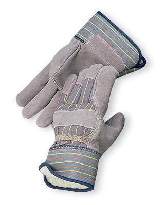 Radnor X-Large Pile Lined Cold Weather Gloves With Safety Cuffs