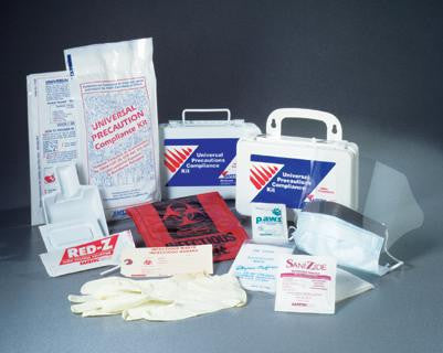 Safetec Biohazard Universal Precaution Kit - Poly Bag