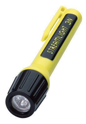 Streamlight Yellow ProPolymer 3N LED Flashlight (3 N Batteries Included)
