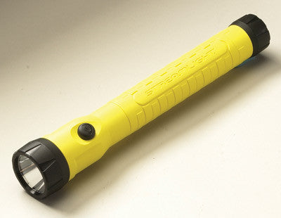 Streamlight Yellow PolyStinger LED HAZ-LO Division 1 120 Volt Rechargeable Flashlight (1 4.8 Volt Battery Included)