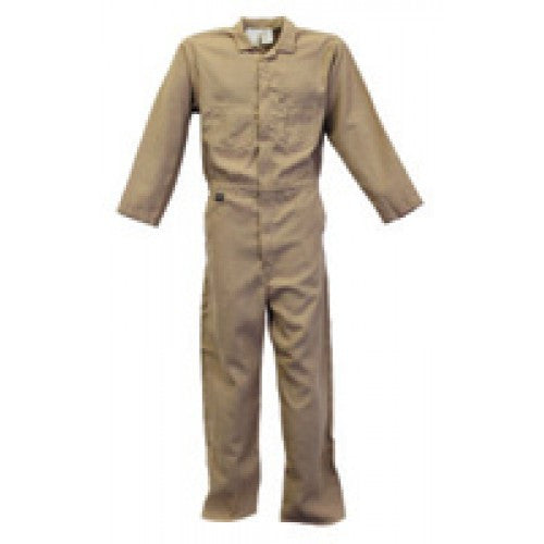 Stanco Safety Products Tan 2X Flame Resistant Cotton Coveralls