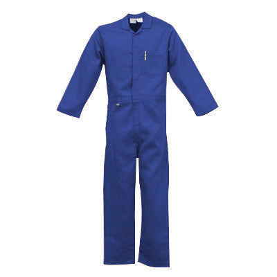 Stanco Safety Products Navy Blue 2X Flame Retardant 4.5 oz Nomex Coveralls