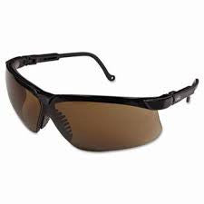 Uvex By Sperian Genesis Safety Glasses With Black Frame And Espresso Polycarbonate Uvextreme Anti-Fog Lens